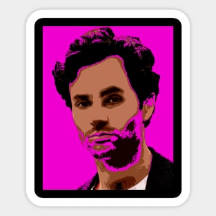 penn badgley Sticker